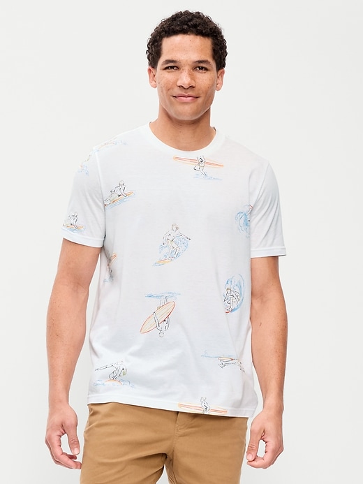 Image number 1 showing, Crew-Neck T-Shirt