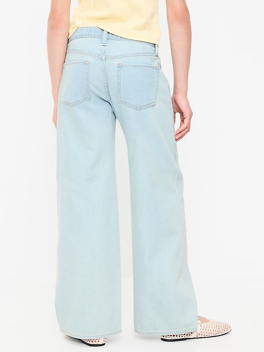 Image number 2 showing, Super Baggy Wide-Leg Jeans for Girls