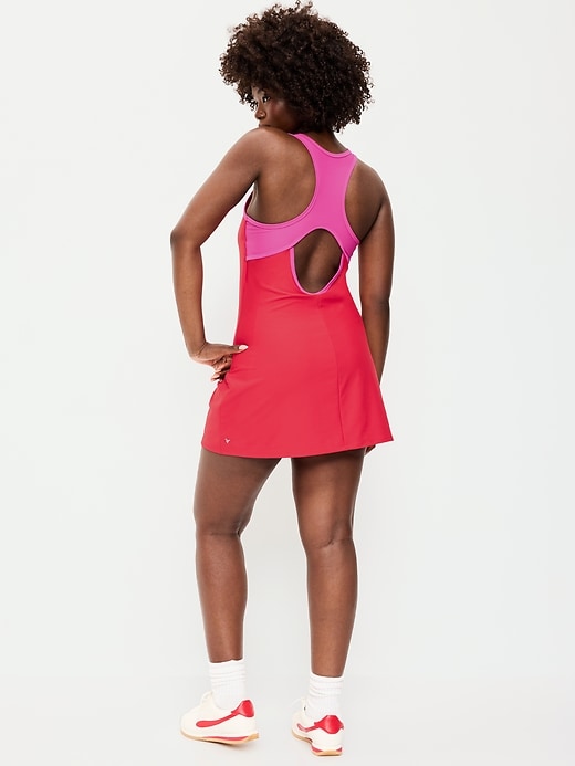 Image number 4 showing, PowerSoft Keyhole Athletic Dress