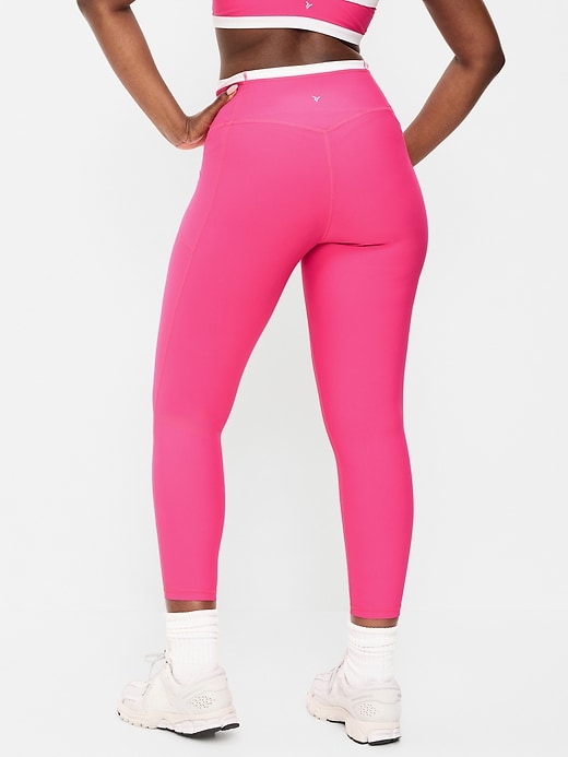 Image number 4 showing, Extra-High Waisted PowerSoft Boundless 7/8 Pocket Leggings – No Front Seam