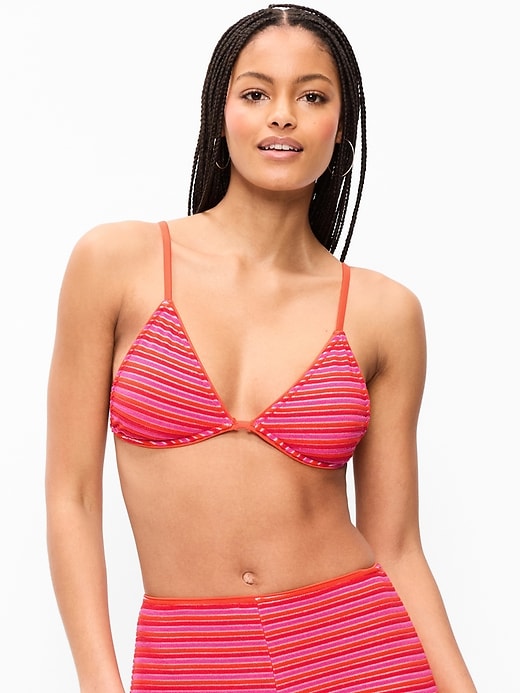 Image number 1 showing, Tie-Back Bikini Top