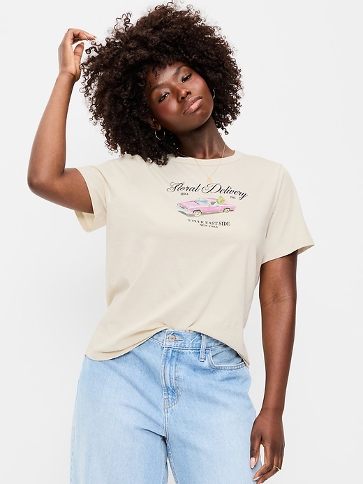 Image number 4 showing, EveryWear Crew-Neck Graphic T-Shirt