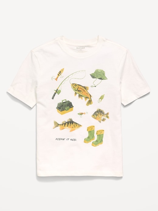 Image number 1 showing, Short-Sleeve Graphic T-Shirt for Boys