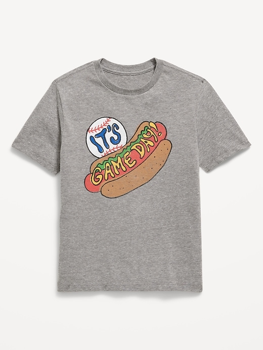 Image number 1 showing, Short-Sleeve Graphic T-Shirt for Boys