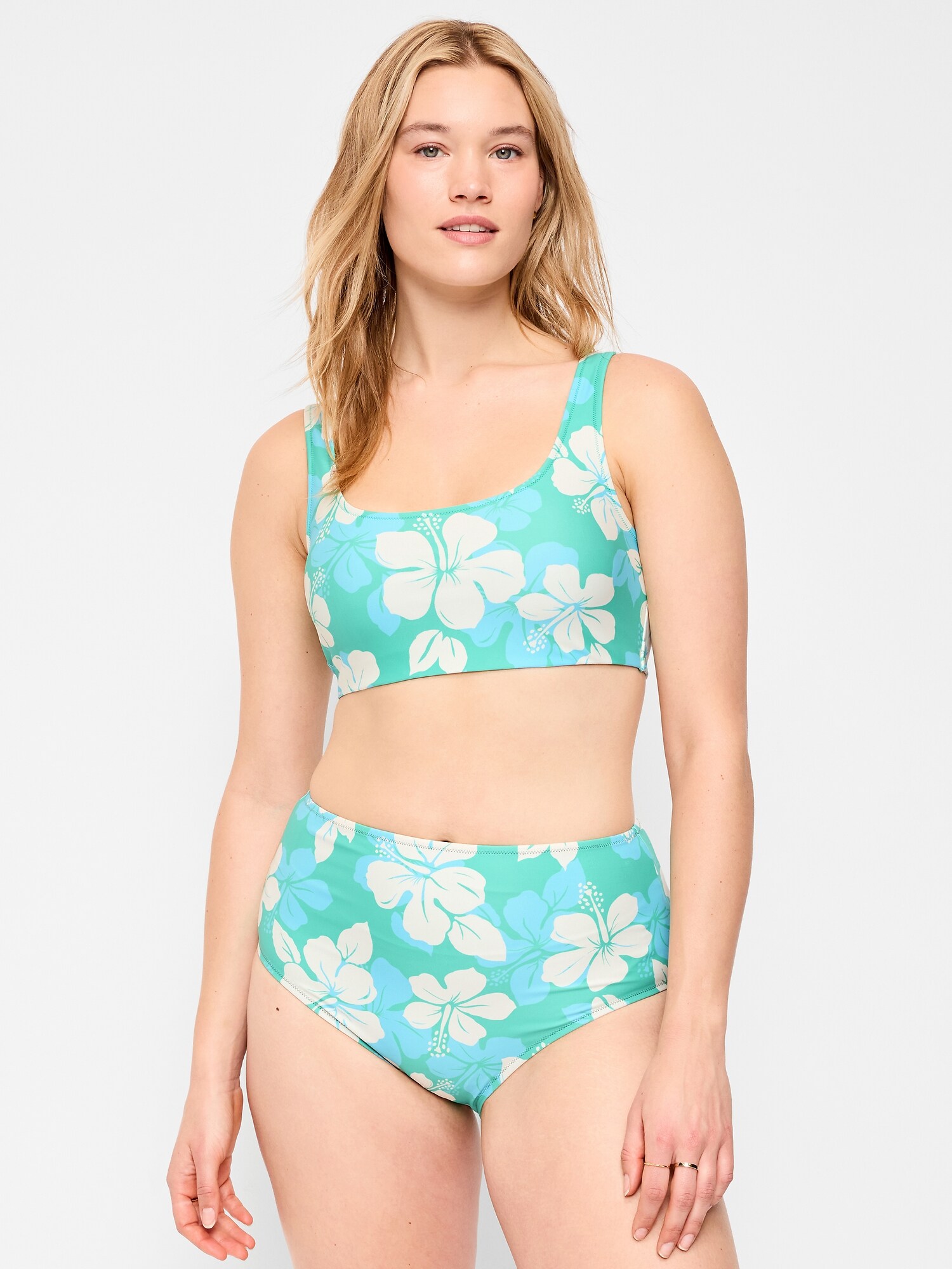 Essential Scoop-Neck Swim Top