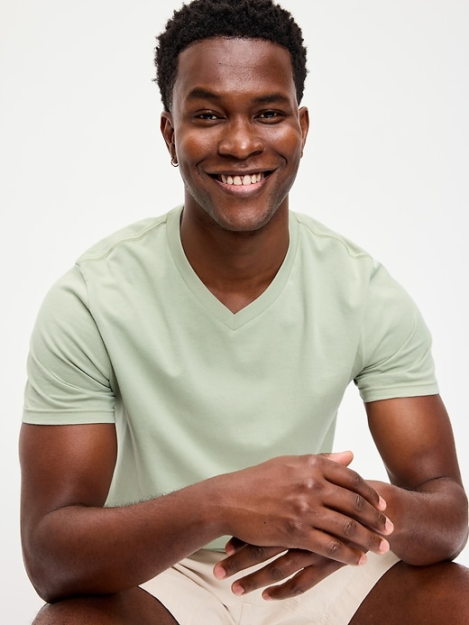 Image number 3 showing, V-Neck T-Shirt