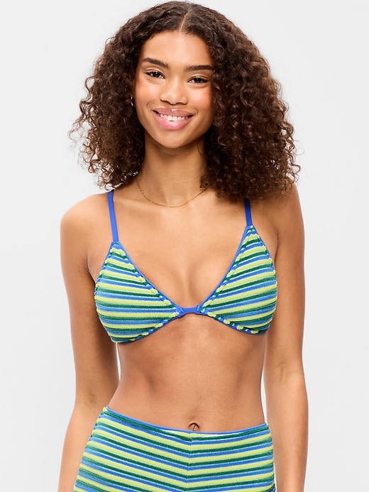Image number 1 showing, Tie-Back Bikini Top
