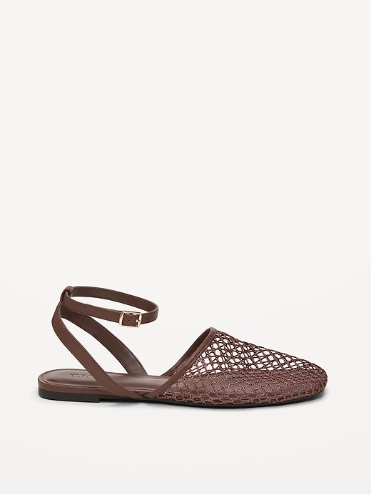Image number 3 showing, Raffia Slingback Flats for Women