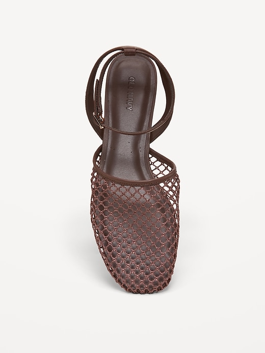 Image number 2 showing, Raffia Slingback Flats for Women