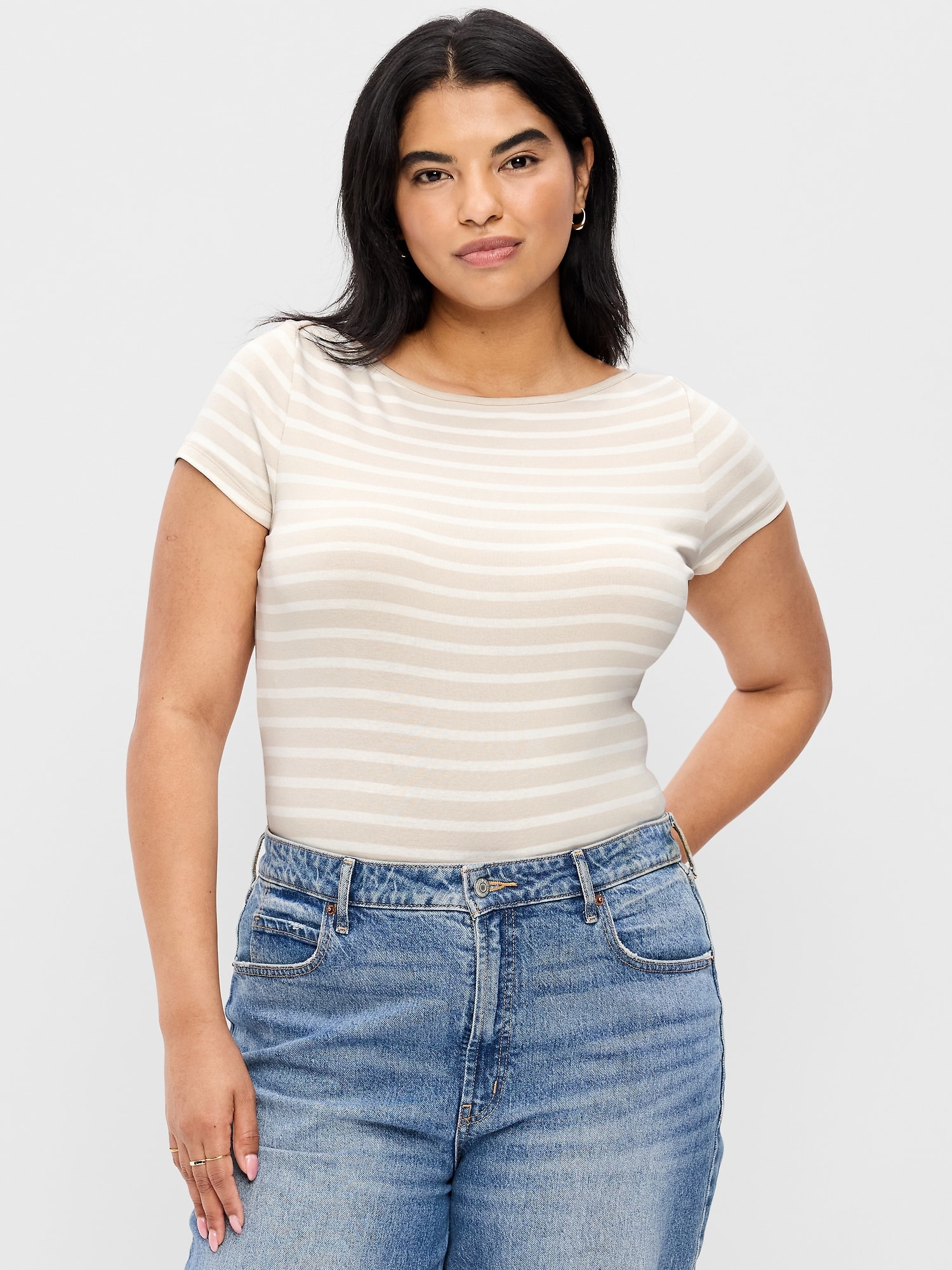 Snug Boat-Neck T-Shirt