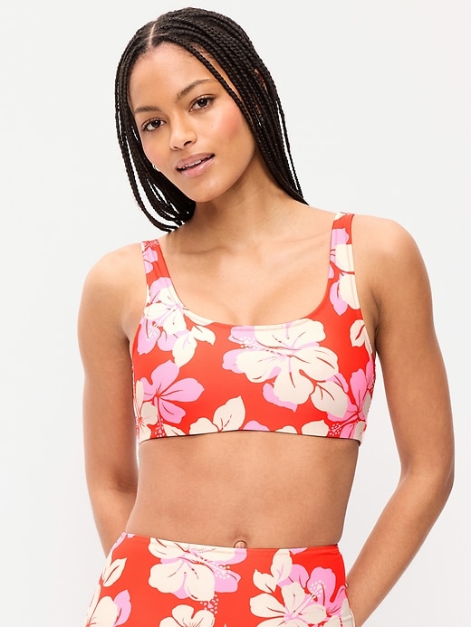 Image number 1 showing, Essential Scoop-Neck Swim Top