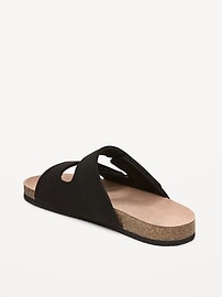 Image number 4 showing, Faux-Suede Double-Strap Slide Sandals for Men