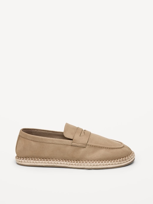 Image number 3 showing, Faux-Suede Espadrille Loafers for Men