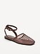 Raffia Slingback Flats for Women - image 2