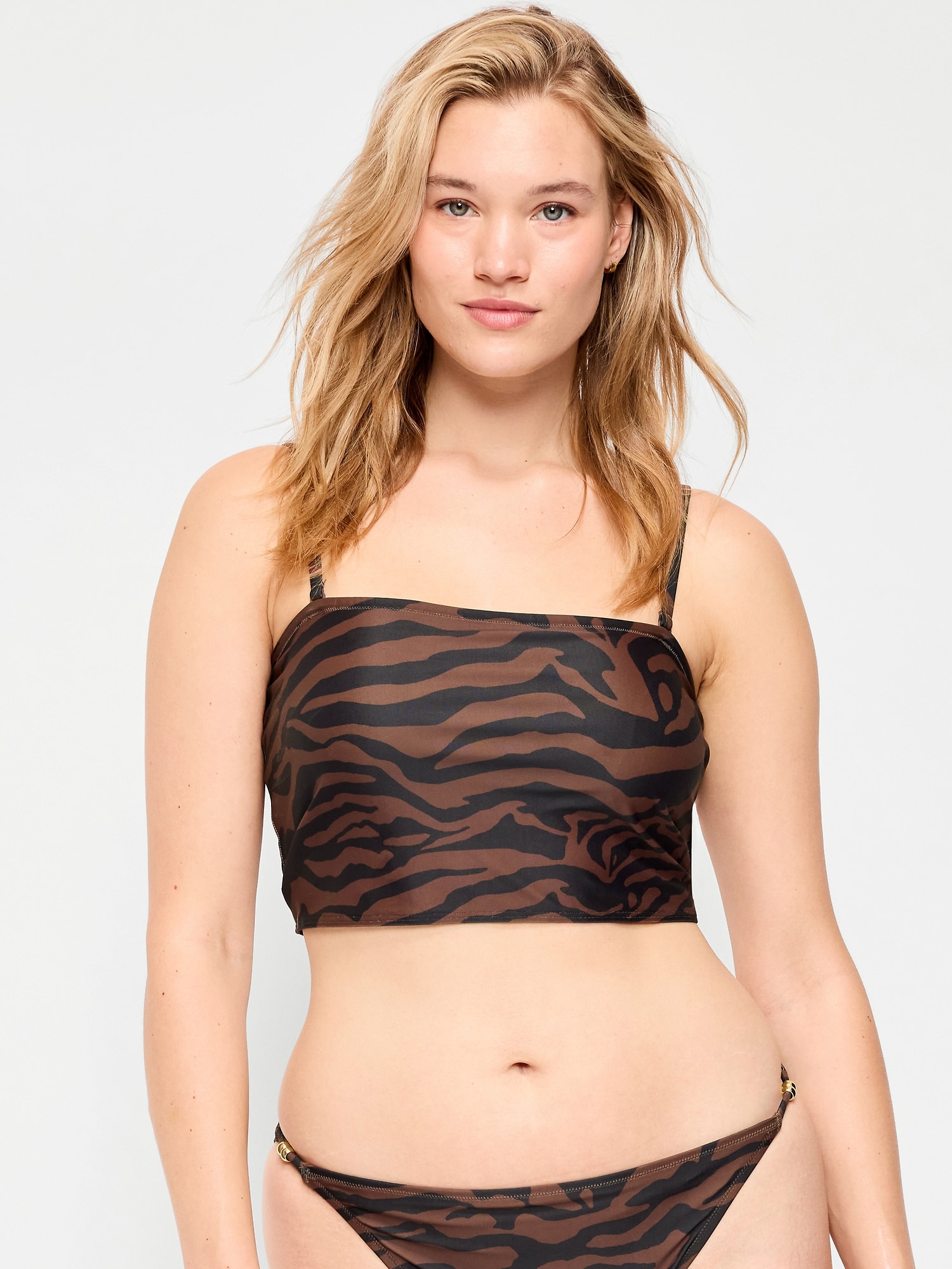 Image number 5 showing, Tie-Back Bandeau Swim Top