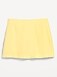 Linen-Blend Micro Skort - image 2