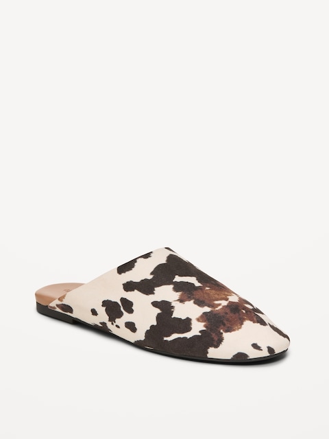 Faux-Suede Mule Clogs for Women