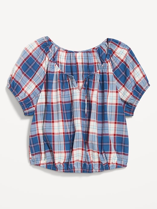 Image number 7 showing, Short-Sleeve Bubble Top