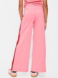 Image number 2 showing, High-Waisted PowerChill Crossover Wide-Leg Pants for Girls