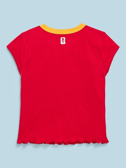 Image number 2 showing, FIFA World Cup 26™ Colombia Smocked Graphic T-Shirt for Girls