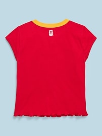 Image number 2 showing, FIFA World Cup 26™ Colombia Smocked Graphic T-Shirt for Girls