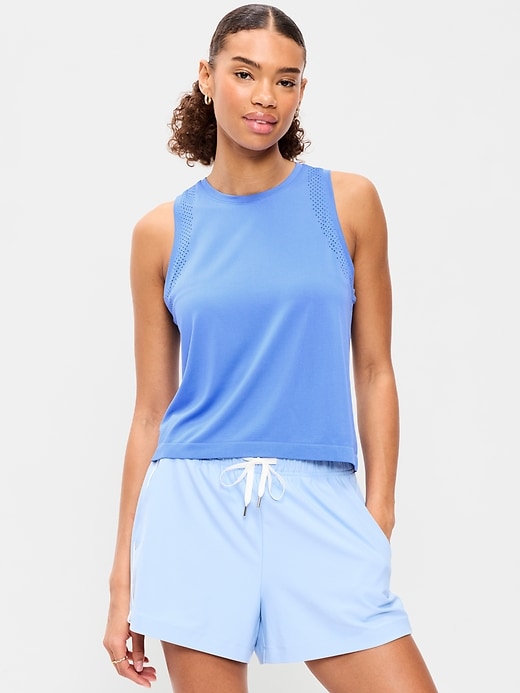 Image number 1 showing, Fluid Seamless Loose Tank Top