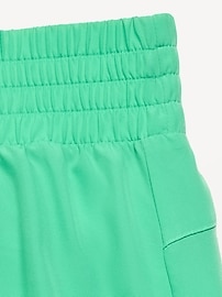 Image number 5 showing, High-Waisted Dolphin-Hem Run Shorts for Girls