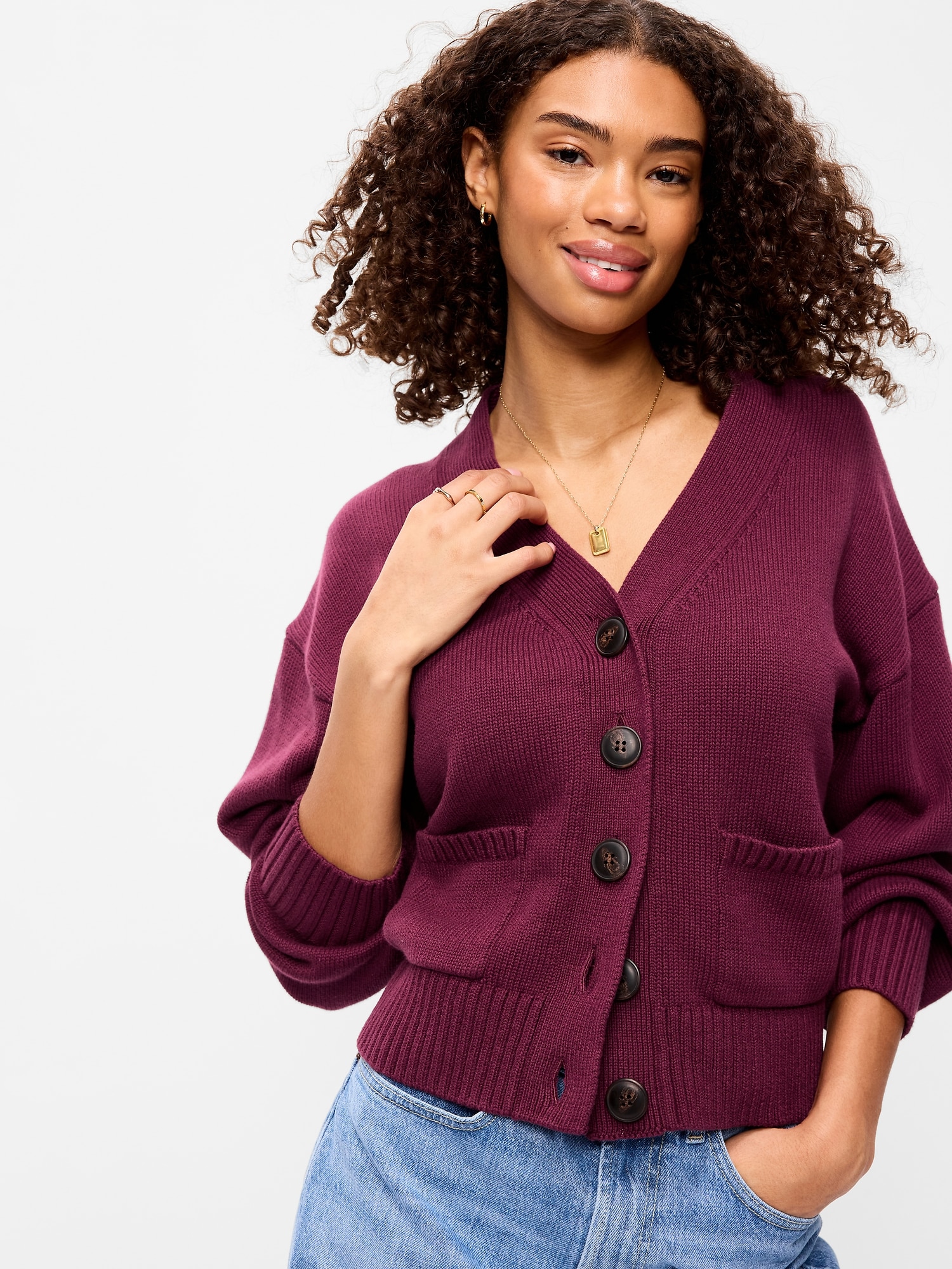 Red Cardigan | Old Navy
