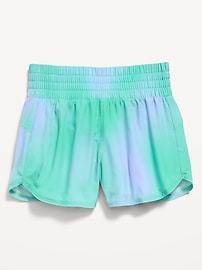 Image number 4 showing, High-Waisted Dolphin-Hem Run Shorts for Girls