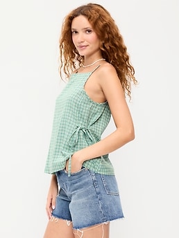 Apron Side-Tie Tank Top - image 3