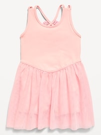 Image number 2 showing, Sleeveless Heart-Back Tutu Dress for Toddler Girls