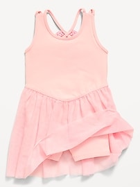 Image number 4 showing, Sleeveless Heart-Back Tutu Dress for Toddler Girls