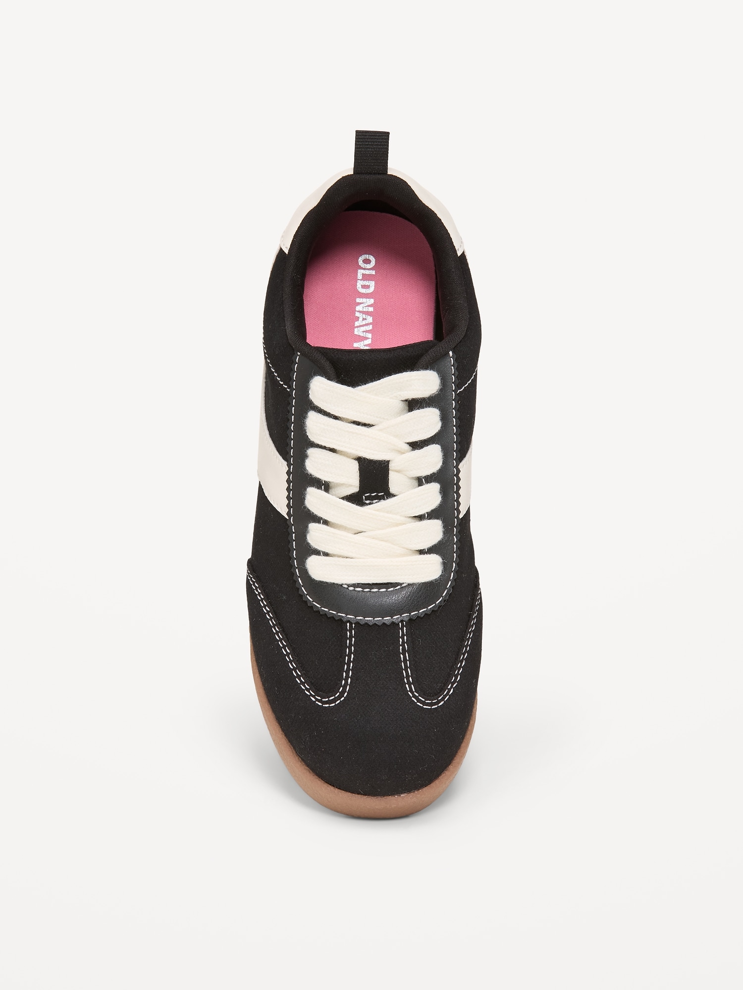 Canvas Lace-Up Sneakers for Girls