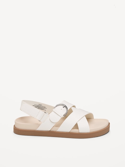 Image number 3 showing, Buckled Double-Strap Sandals for Girls