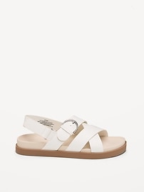 Image number 3 showing, Buckled Double-Strap Sandals for Girls