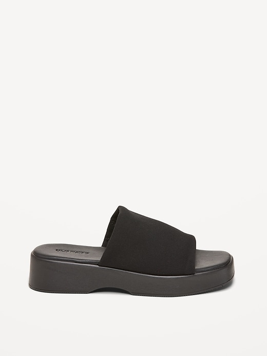 Image number 3 showing, Platform Slide Sandals for Girls