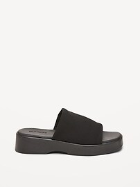 Image number 3 showing, Platform Slide Sandals for Girls