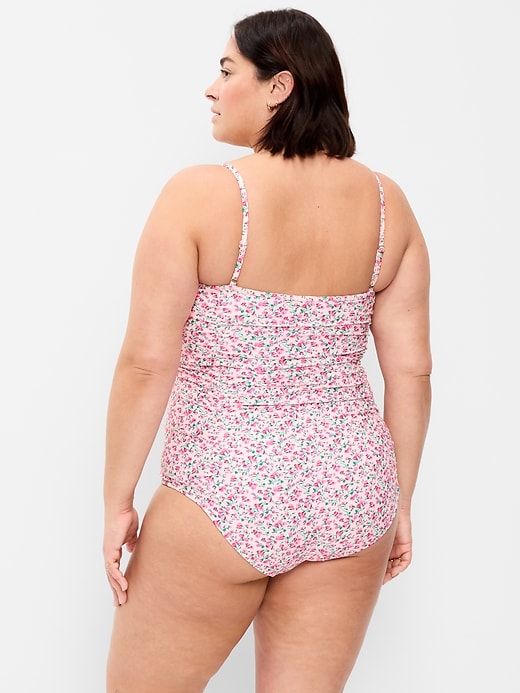 Image number 8 showing, Ruched One-Piece Swimsuit