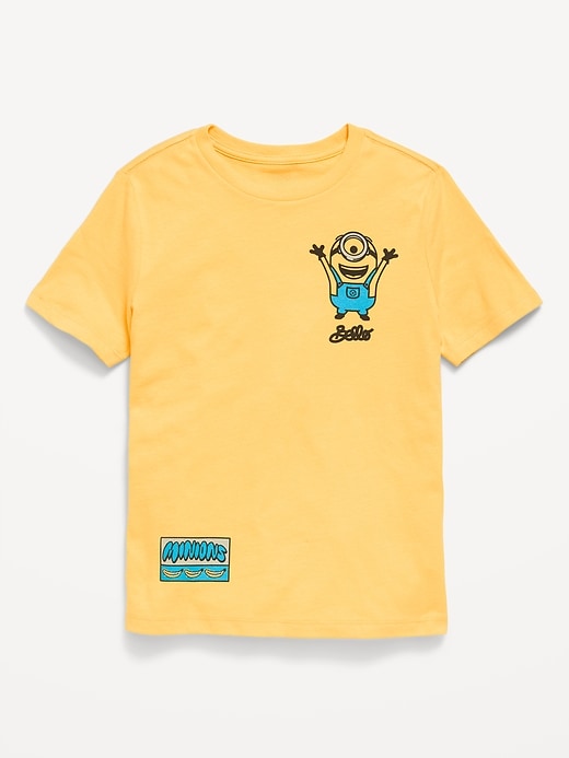 Image number 1 showing, Minions™ Gender-Neutral Graphic T-Shirt for Kids