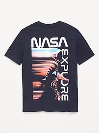 Image number 1 showing, NASA Gender-Neutral Graphic T-Shirt for Kids
