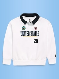 Image number 2 showing, FIFA World Cup 26™ USA Dynamic Fleece Collared Graphic Sweatshirt for Kids