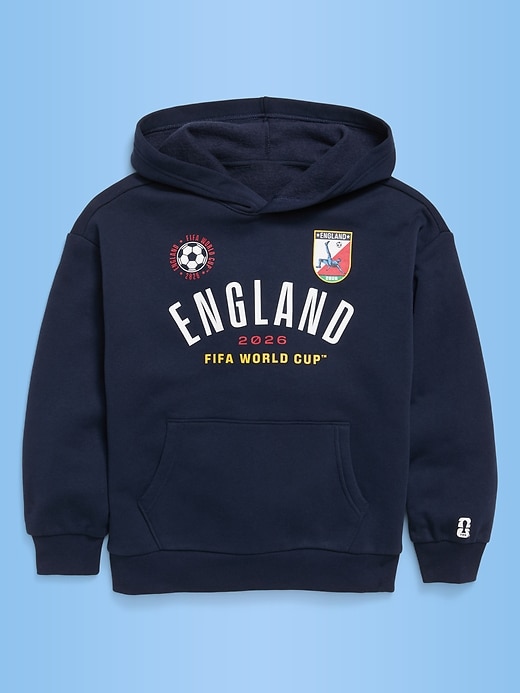 Image number 2 showing, FIFA World Cup 26™ England Oversized Pullover Hoodie for Boys