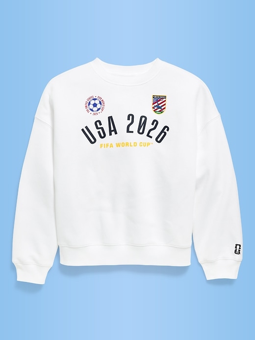 Image number 2 showing, FIFA World Cup 26™ USA Oversized Tunic Sweatshirt for Girls
