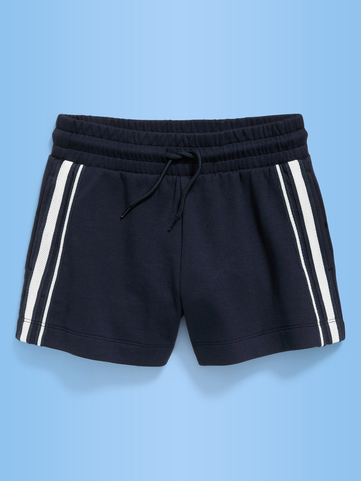 Шорты Old Navy High-Waisted USA Shorts для девочек, цвет: Тёмно-синий — фото 3
