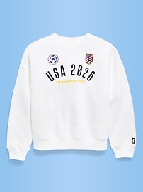 Image number 2 showing, FIFA World Cup 26™ USA Oversized Tunic Sweatshirt for Girls