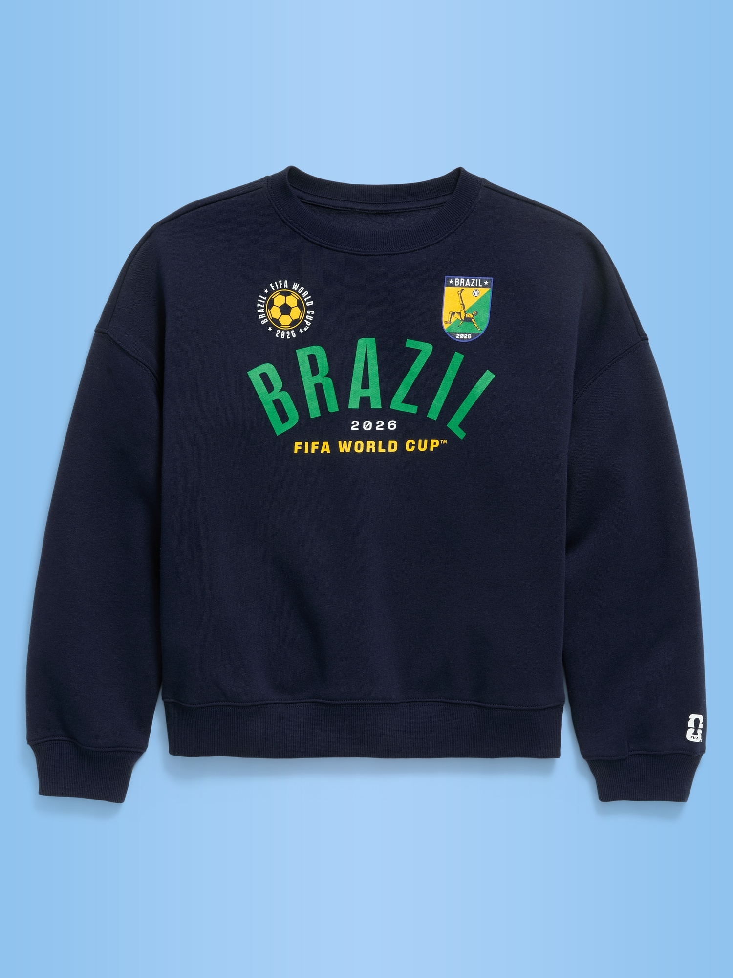 FIFA World Cup 26™ Brazil Oversized Tunic Sweatshirt for Girls
