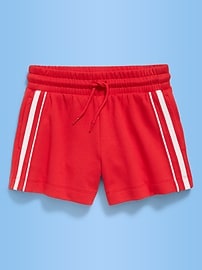 Image number 3 showing, High-Waisted USA Shorts for Girls