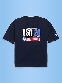 Image number 2 showing, FIFA World Cup 26™ USA Oversized Graphic T-Shirt for Boys