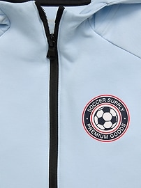 Image number 3 showing, Dynamic Fleece USA Full-Zip Graphic Hoodie for Boys