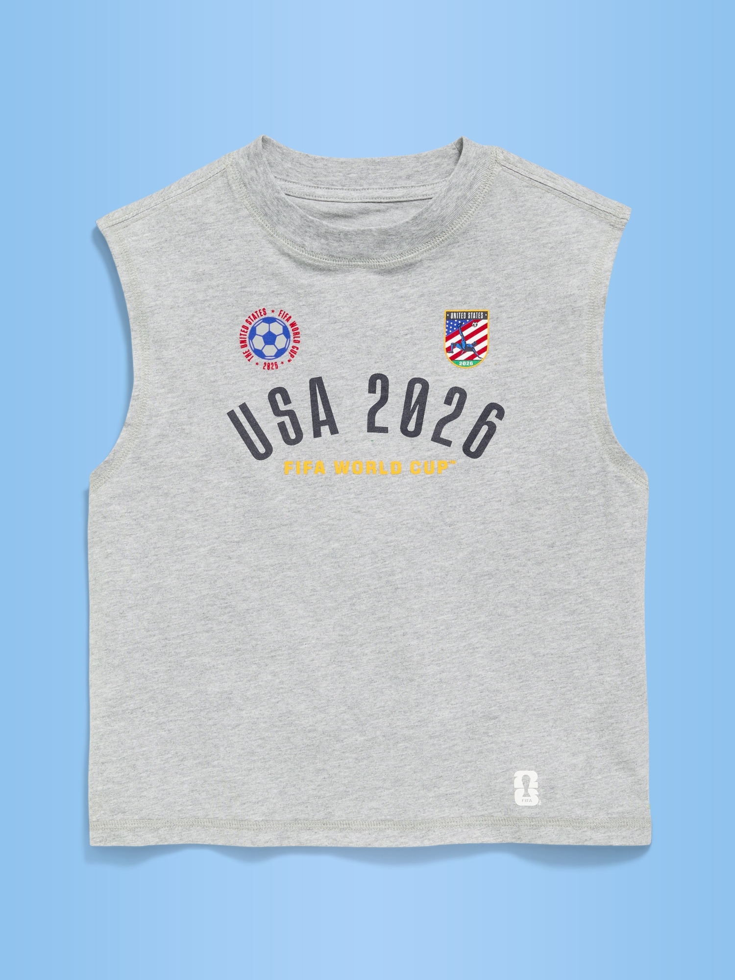 FIFA World Cup 26™ USA Boxy Muscle Graphic Tank Top for Boys